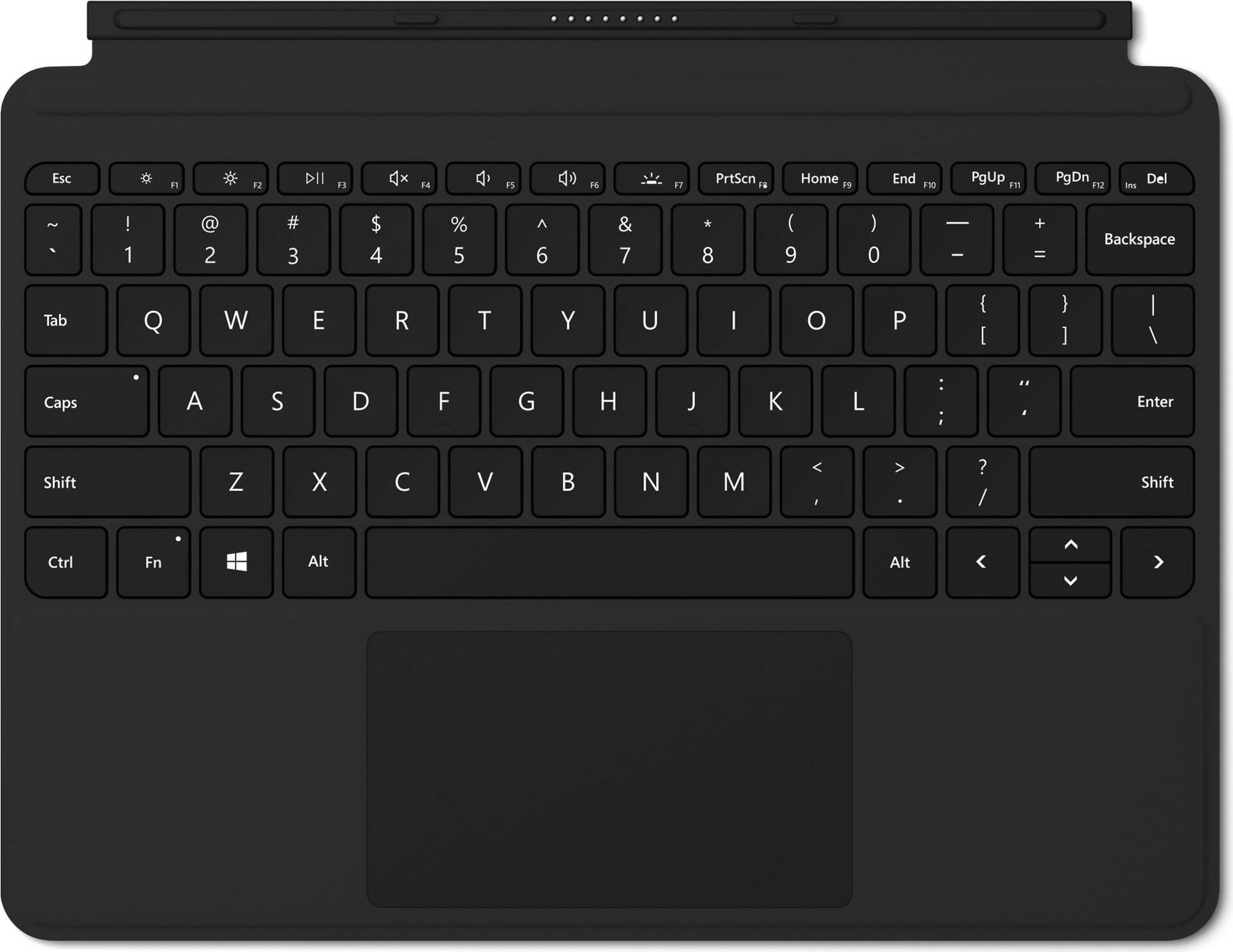 Купить Microsoft Surface Go Type Cover - Tastatur - mit Trackpad, Beschleunigungsmesser - hinterleuchtet - GB - Schwarz - kommerziell - für Surface Go, Go 2 (KCN-00025) в магазине wardena.ru