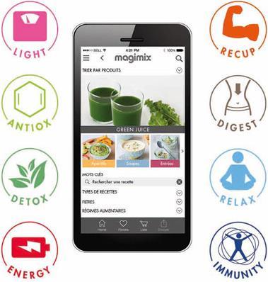 Купить Magimix 18081 F Saftpresse Entsafter Schwarz 400 W (18081F) в магазине wardena.ru