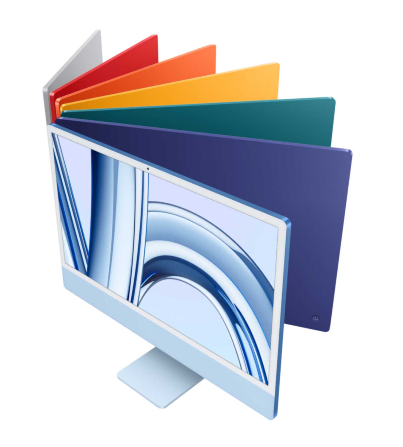 Купить Apple iMac 61cm(24‘‘) M3 10-Core 512GB blau (MQRR3D/A) в магазине wardena.ru