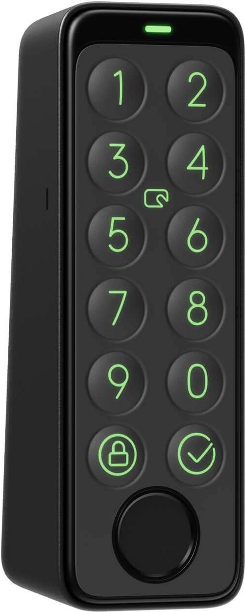 Купить SwitchBot Keypad Touch - Intelligentes Torschloss - Code - Lesegerät für den Fingerabdruck - Schwarz - IP65 - CR123A - 2 Stück(e) (W2500020) в магазине wardena.ru