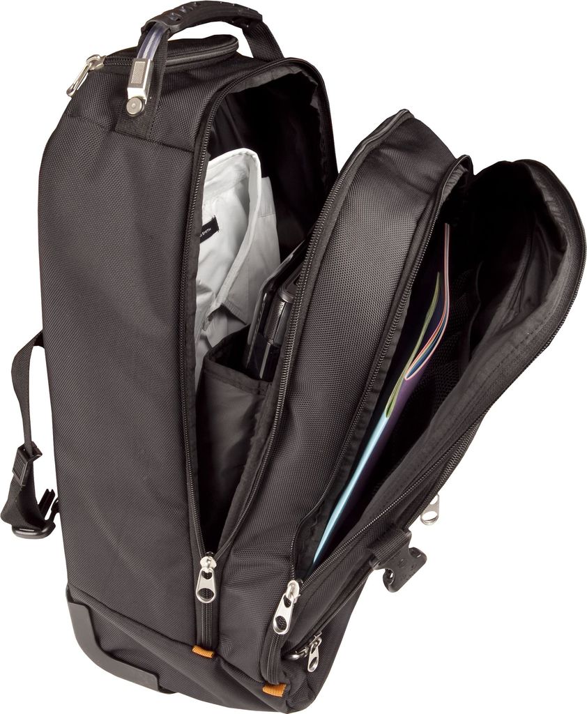 Купить Urban Factory Union Backpack Trolley Vs 2 Notebooktasche 39,6 cm (15.6" ) Trolley-Koffer Schwarz (TPB06UF) в магазине wardena.ru