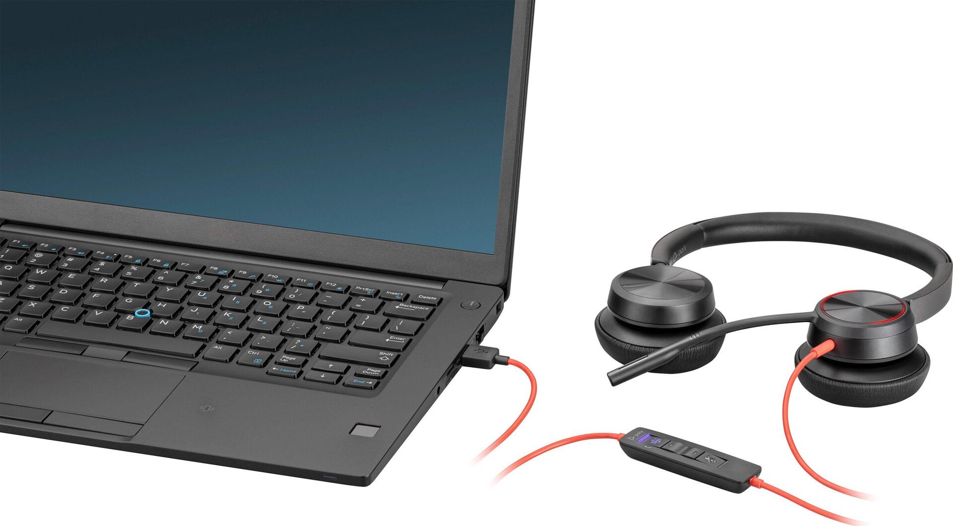 Купить Hp Poly Blackwire 8225-M - Blackwire 8200 series - Headset - On-Ear - kabelgebunden - aktive Rauschunterdrückung - USB-A - Schwarz - Zertifiziert für Microsoft Teams (772K3AA) в магазине wardena.ru