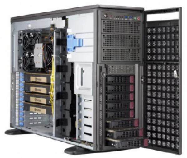 Купить Server Supermicro SYS-540A-TR SuperWorkstation • 747BTS-R2K20BP • X12SPA-TF-O • 4U IPMI в магазине wardena.ru