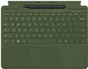 Купить Microsoft Surface Pro Signature Keyboard - Tastatur - mit Touchpad, Beschleunigungsmesser, Surface Slim Pen 2 Ablage- und Ladeschale - QWERTZ - Deutsch - Wald - mit Slim Pen 2 - für Surface Pro 8, Pro 9, Pro X (8X8-00122) в магазине wardena.ru