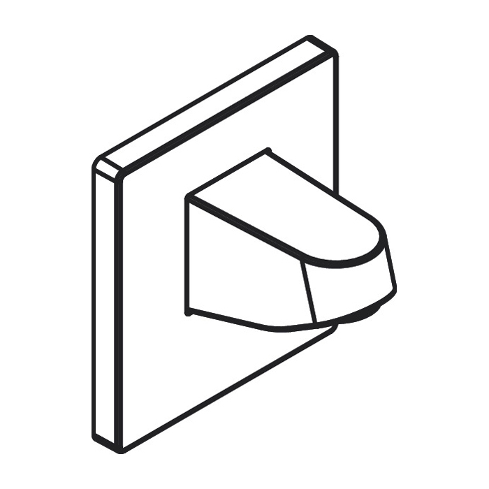 Купить Hansgrohe Pulsify Держатель верхнего душа 105 хром 24139000 в магазине wardena.ru