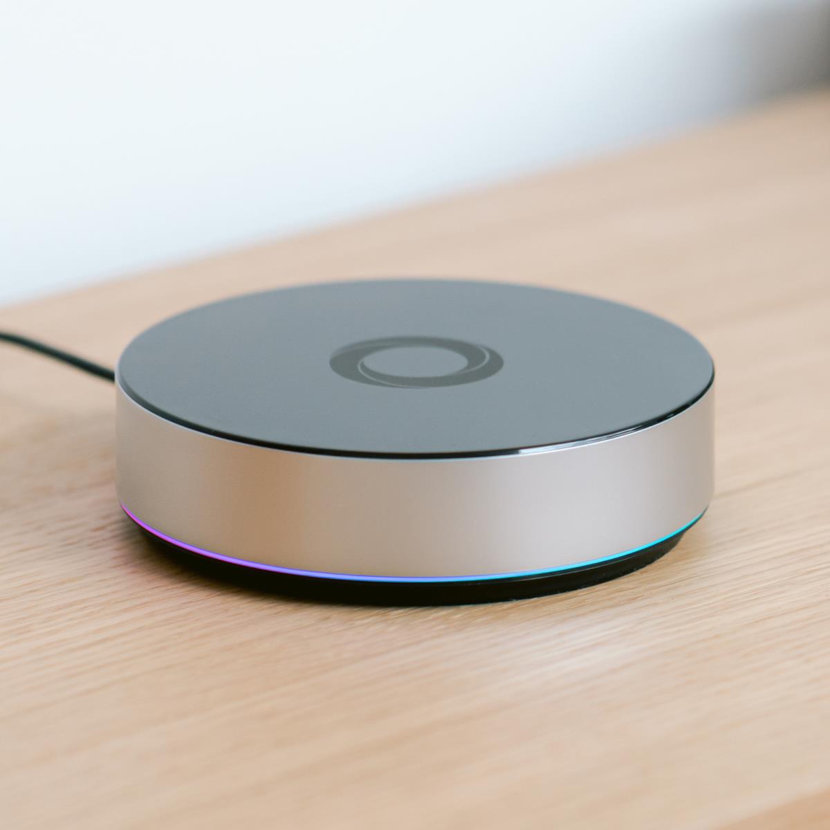 Купить Athom Homey bridge - Android - iOS - Amazon Alexa & Google Assistant - Kabellos - Schwarz - Silber - 80 mm - 546 g (HOMEY-BRIDGE-EU-01) в магазине wardena.ru