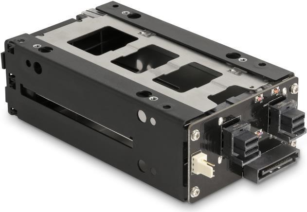 Купить Delock - Mobiles Speicher-Rack - schmaler Schacht - 5,25" bis 2 x 2,5" (13,3 cm bis 2 x 6,4 cm) - Schwarz (47019) в магазине wardena.ru