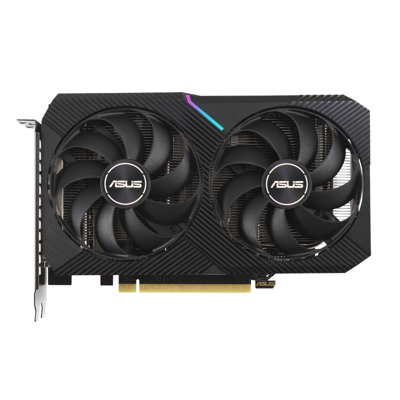 Купить ASUS DUAL-RTX3060TI-8G-MINI-V2 - Grafikkarten - GF RTX 3060 Ti - 8 GB GDDR6 - PCIe 4.0 - HDMI, 3 x DisplayPort (90YV0FT3-M0NA00) в магазине wardena.ru