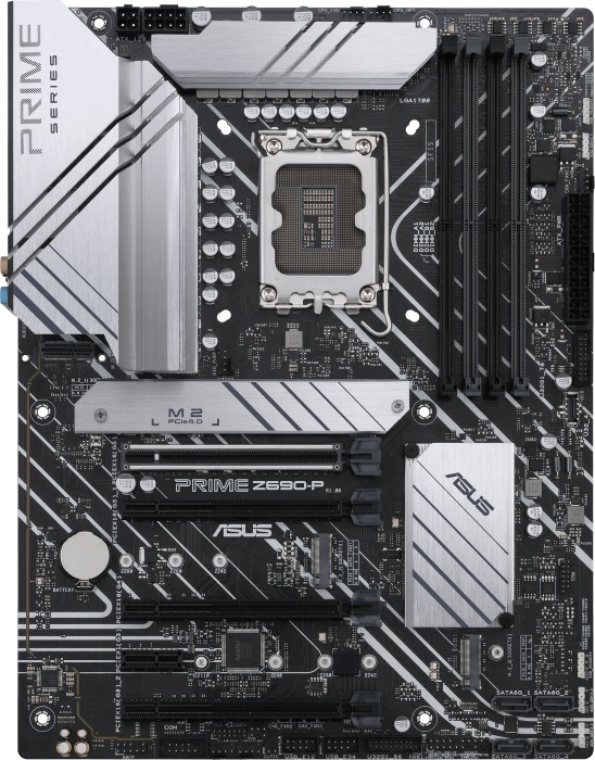 Купить ASUS PRIME Z690-P - Motherboard - ATX - LGA1700-Sockel - Z690 Chipsatz - USB-C Gen1, USB 3,2 Gen 1, USB 3,2 Gen 2, USB-C Gen 2x2 - 2,5 Gigabit LAN - Onboard-Grafik (CPU erforderlich) - HD Audio (8-Kanal) (90MB19Q0-M0EAY0 в магазине wardena.ru