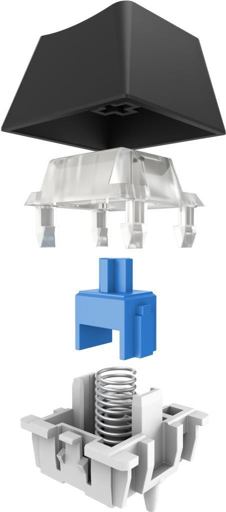 Купить Hama uRage Exodus 800 Mechanical - Tastatur - mit Telefonhalter - backlit - USB - QWERTZ - Deutsch - Tastenschalter: Outemu Blue - Schwarz (00186057) в магазине wardena.ru