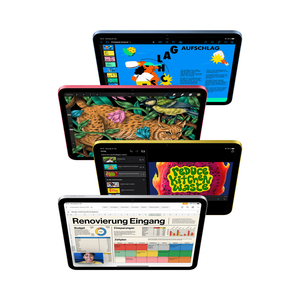 Купить Apple iPad 10.9 Wi-Fi 256GB (blau) 10.Gen NEU (MCMF4NF/A) в магазине wardena.ru