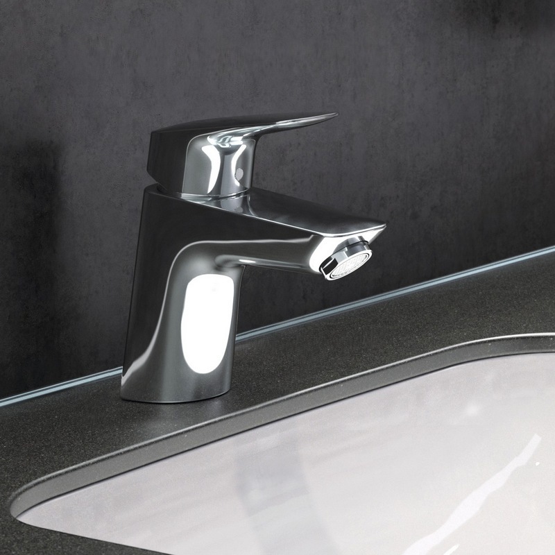 Купить Hansgrohe Logis  Смеситель для раковины 70 однорычажный с донным клапаном хром 71070000 в магазине wardena.ru