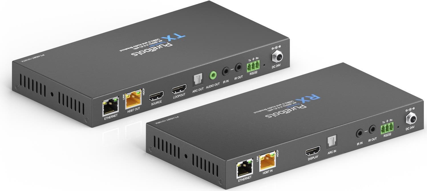 Купить PureLink - PureTools - HDBaseT Extender Set mit USB 2.0 und Audio-Breakout, 4K ( PureTools - HDBaseT Extender Set mit USB 2.0 und Audio-Breakout, 4K (60Hz 4:4:4) (PT-HDBT-1010) в магазине wardena.ru