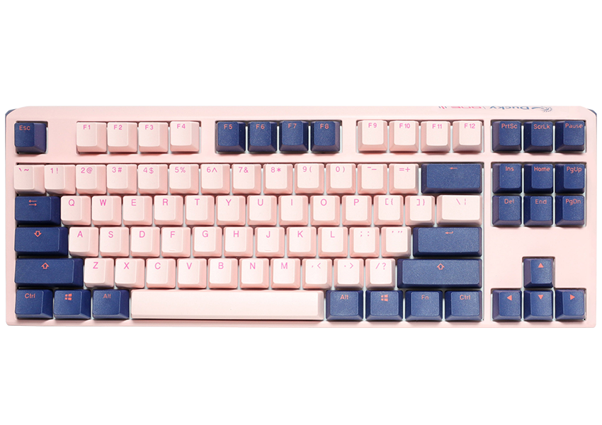 Купить Ducky One 3 TKL Fuji Tastatur USB QWERTY US Englisch Beige - Blau (DKON2187-AUSPDFUPBBC1) в магазине wardena.ru