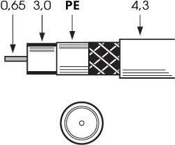 Купить Televes Mini-Koaxkabel 0,65/2,9/4,3mm 500m SK0729plus-T Tr500 (414401) в магазине wardena.ru