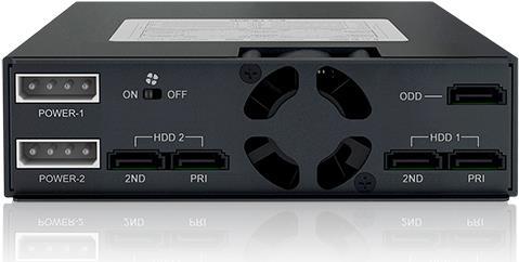 Купить ICY Dock ToughArmor MB994IKO-3SB - Gehäuse für Speicherlaufwerke - SATA 6Gb/s / SAS 12Gb/s - SATA 6Gb/s - Schwarz (MB994IKO-3SB) в магазине wardena.ru