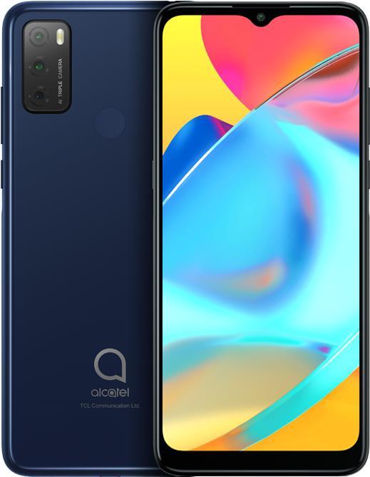 Купить Alcatel 3L (2021) - 4G Smartphone - Dual-SIM - RAM 4 GB / Internal Memory 64 GB - microSD slot - LCD-Anzeige - 6.52" - 1600 x 720 Pixel - Triple-Kamera 48 MP, 2 MP, 2 MP - front camera 8 MP (6056D-2BALWE12-1) в магазине wardena.ru