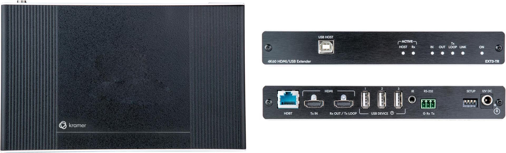 Купить Kramer Electronics EXT3-TR AV-Sender & -Empfänger Schwarz (50-80572390) в магазине wardena.ru