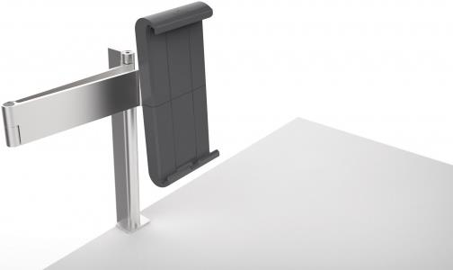Купить DURABLE Desktop Tablet Holder Clamp - Halter - Silber (893123) в магазине wardena.ru