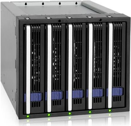 Купить ICY DOCK Backplane SATA 3,5 black (MB155SP-B) в магазине wardena.ru