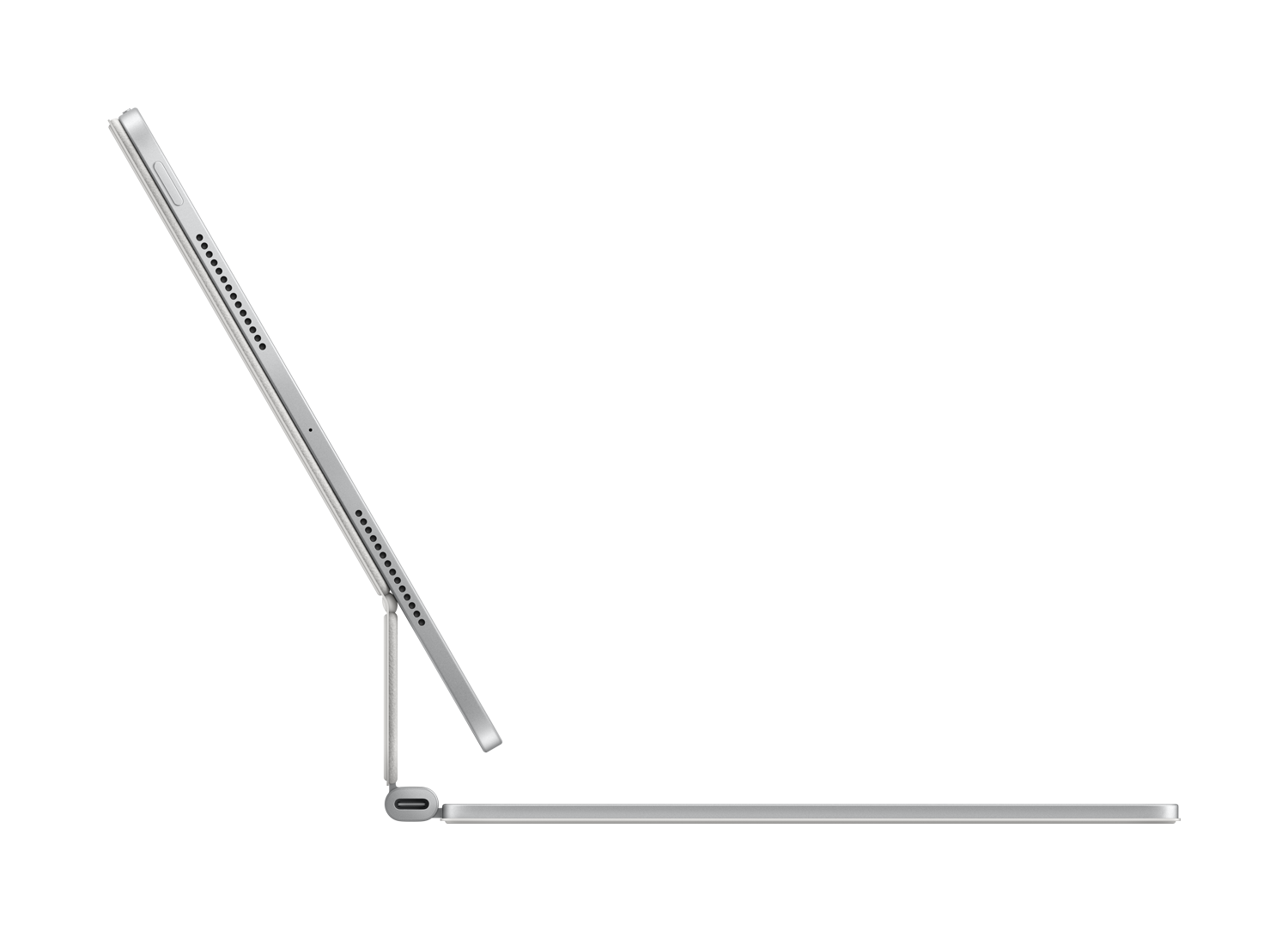 Купить Apple Magic Keyboard for iPad Pro 11-inch (M4) - International English - White (MWR03Z/A) в магазине wardena.ru