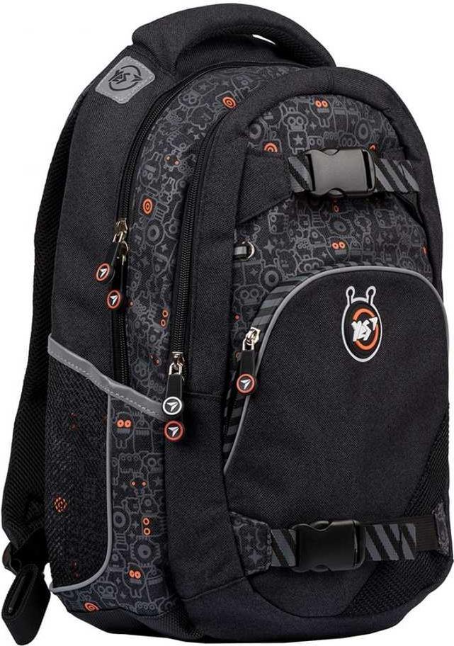 Купить Rucksack YES T-110 Mechanische Monster, schwarz в магазине wardena.ru