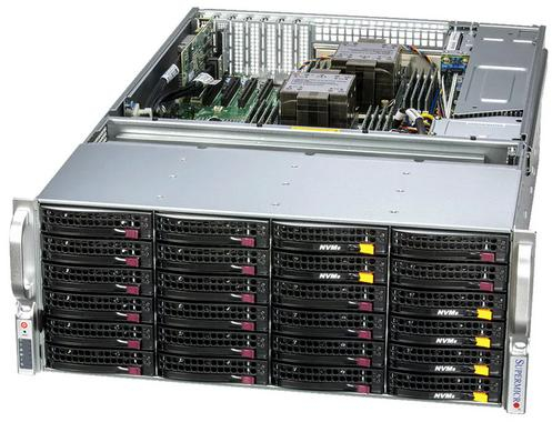 Купить Server Supermicro SSG-641E-E1CR36L Storage • 847BTS-R1K68LPBP4 • X13DEI-T • 4U IPMI NVMe в магазине wardena.ru