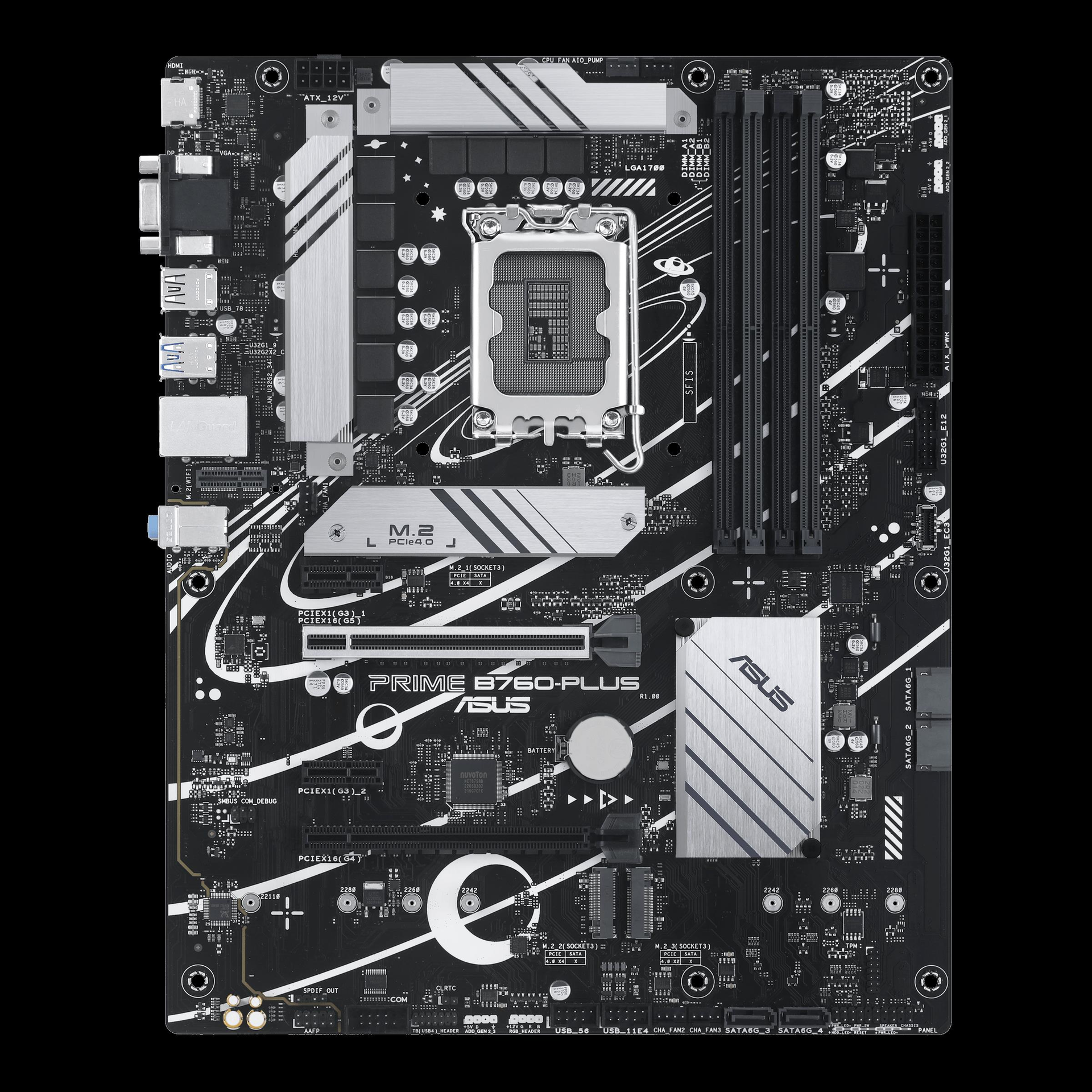 Купить ASUS PRIME B760-PLUS - Intel - LGA 1700 - Intel® Celeron® - Intel® Core™ i3 - Intel® Core™ i5 - Intel® Core™ i7 - Intel® Core™ i9,... - LGA 1700 - DDR5-SDRAM - 192 GB (90MB1EF0-M1EAY0) в магазине wardena.ru