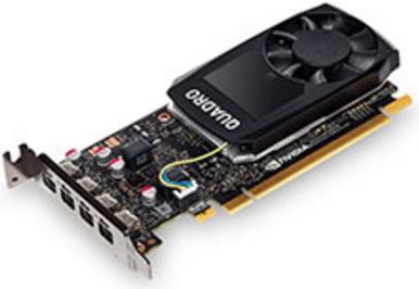 Купить Lenovo NVIDIA Quadro P1000 - Grafikkarten - Quadro P1000 - 4GB GDDR5 Low Profile - 4 x Mini DisplayPort (4X60N86660) в магазине wardena.ru
