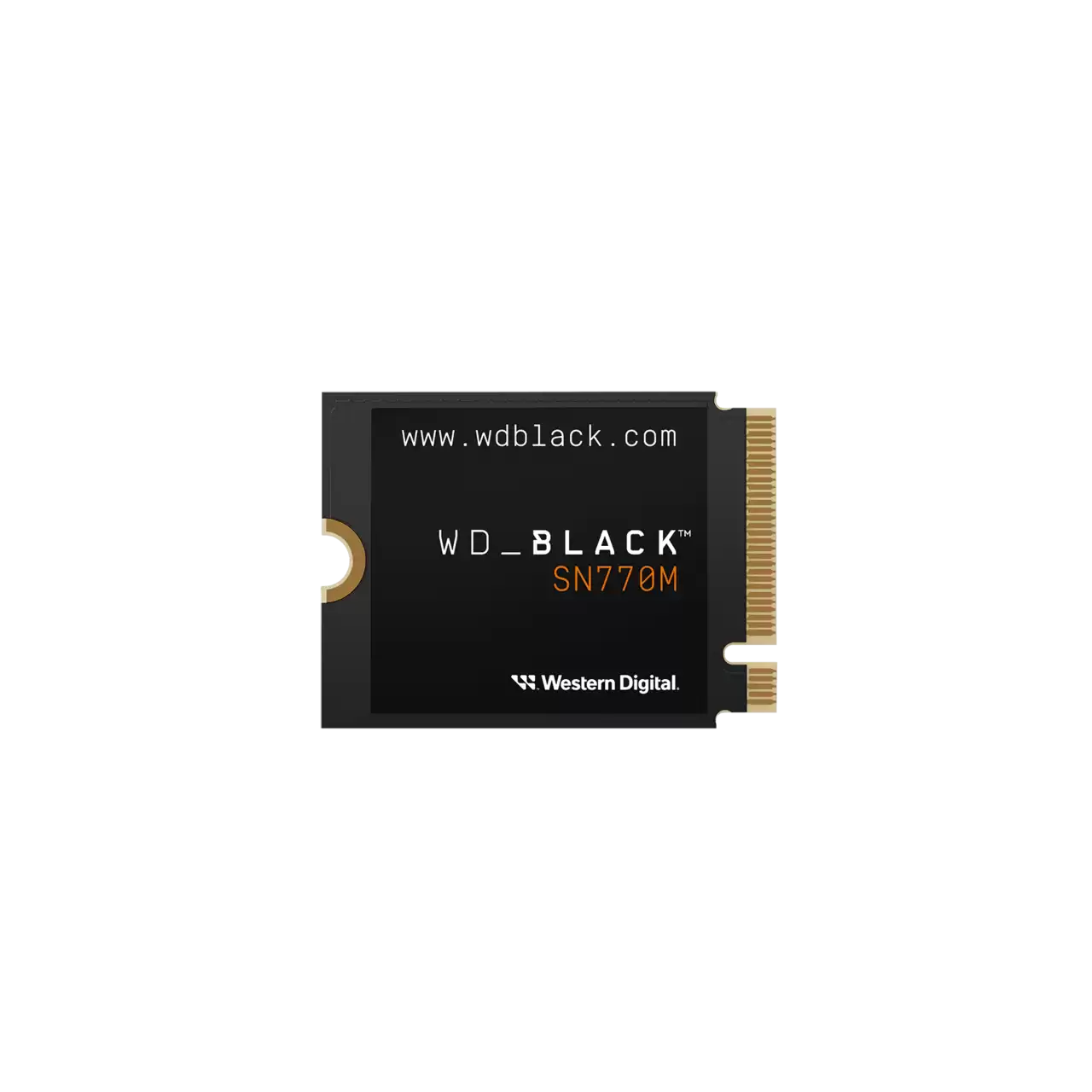 Купить WD Black SN770M WDBDNH0010BBK-WRSN - SSD - 1 TB - intern - M.2 2230 - PCIe 4.0 x4 (NVMe) (WDBDNH0010BBK-WRSN) в магазине wardena.ru