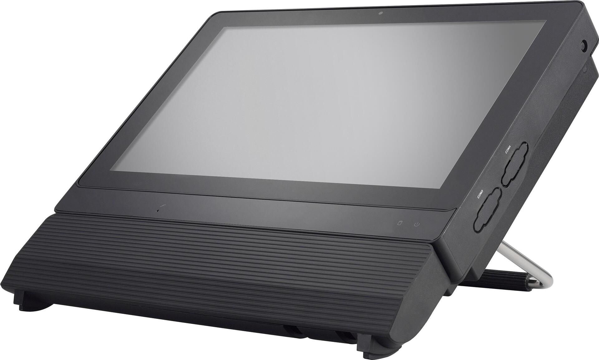 Купить Shuttle XPC POS P220 - All-in-One (Komplettlösung) - 1 x Celeron 5205U / 1,9 GHz ULV - RAM 4GB - SSD 120GB - UHD Graphics - GigE - kein Betriebssystem - Monitor: LED 29,5 cm (11.6") 1366 x 768 (HD) Touchscreen - Schwarz (PAC-P220POS2) в магазине wardena.ru
