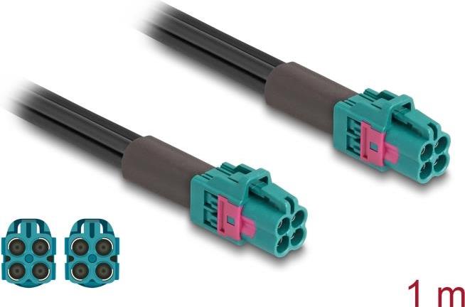Купить Delock Kabel Mini FAKRA Z Buchse quad zu Mini FAKRA Z Buchse quad A-Typ (90117) в магазине wardena.ru