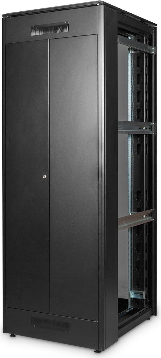 Купить DIGITUS Professional Unique DN-19 47U-8/10-B-1 - Schrank Netzwerkschrank - Schwarz, RAL 9005 - 47U - 48.3 cm (19") в магазине wardena.ru