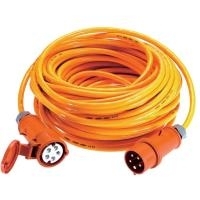 Купить AS Schwabe Strom Verlängerungskabel [ CEE-Stecker - CEE-Kupplung] 16 A Orange 10.00 m 59610 (59610) в магазине wardena.ru
