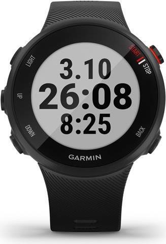 Купить Garmin Forerunner 45S - Schwarz - intelligente Uhr mit Band - Silikon - schwarz - Bandgröße 124-185 mm - S - Anzeige 2.6 cm (1.04") - Bluetooth, ANT+ - 32 g (010-02156-12) в магазине wardena.ru
