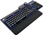 Купить Mountain Everest Max - Tastatur - mit media dock - Hintergrundbeleuchtung - USB-C - QWERTZ - Deutsch - Tastenschalter: CHERRY MX Blue - schwarz (MG-EVK1B-CB1-DE) в магазине wardena.ru