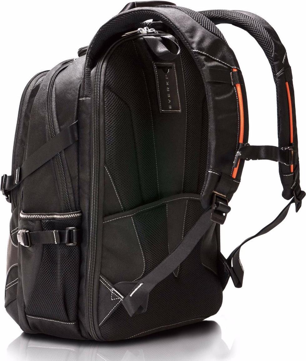 Купить Everki CONCEPT 2 Notebooktasche 43,9 cm (17.3" ) Rucksack Schwarz - Orange (40839) в магазине wardena.ru
