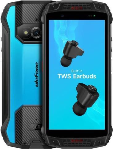 Купить Ulefone Armor 15 13,8 cm (5.45") Dual-SIM Android 12 4G USB Typ-C 6 GB 128 GB 6600 mAh Schwarz - Blau (UF-A15/BE) в магазине wardena.ru