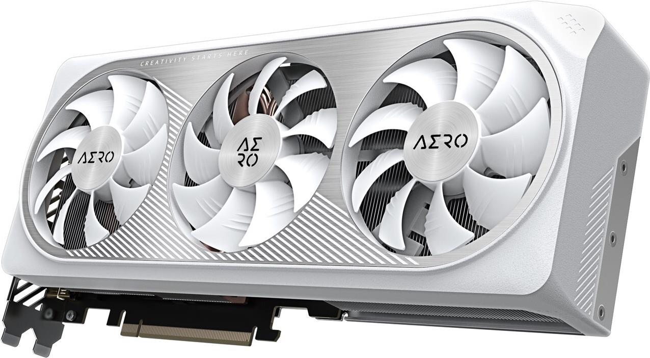 Купить Gigabyte GeForce RTX 4070 SUPER AERO OC 12GB - 12GB GDDR6X, HDMI, 3x DP (GV-N407SAERO OC-12GD) в магазине wardena.ru