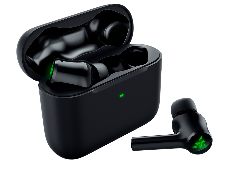 Купить Razer Hammerhead True Wireless (2021) - True Wireless-Kopfhörer mit Mikrofon - im Ohr - Bluetooth - aktive Rauschunterdrückung - Schwarz (RZ12-03820100-R3G1) в магазине wardena.ru