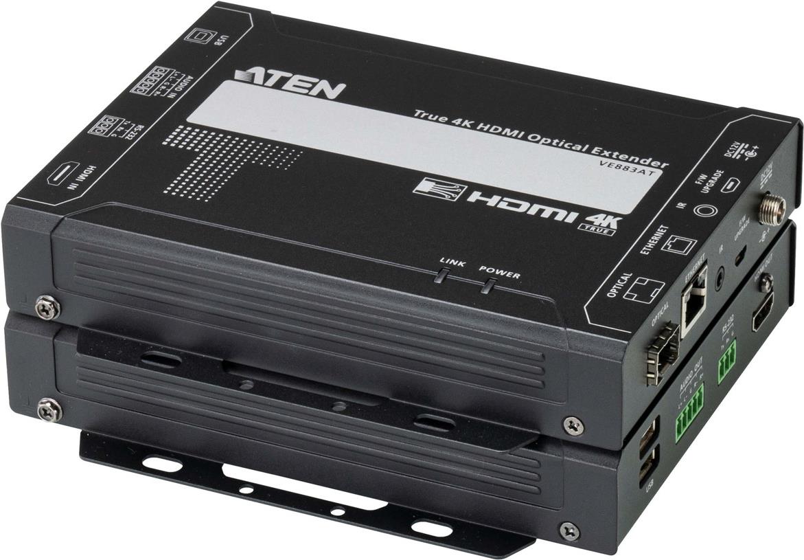 Купить ATEN True 4K HDMI Optical Extender (4K@300m (K1 - MM) / 10km (K2 - SM)) - 4096 x 2160 Pixel - AV-Sender & -Empfänger - 300 m - Kabelgebunden - 3D - HDCP (VE883AK1) в магазине wardena.ru