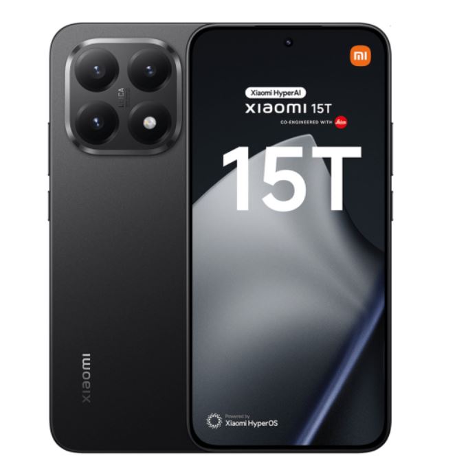 Купить Xiaomi 15T 5G Dual Sim 12GB RAM 512GB - Black [Energieklasse A] (MZB0KYPEU) в магазине wardena.ru