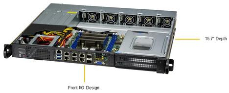 Купить Server Supermicro SYS-110D-14C-FRDN8TP SuperServer • 515M-R000NP2 • X12SDV-14C-SPT8F • 1U IPMI NVMe в магазине wardena.ru