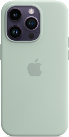 Купить APPLE iPhone 14 Pro Silicone Case with MagSafe - Succulent (MPTL3ZM/A) в магазине wardena.ru