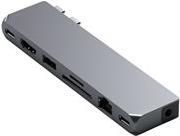 Купить Satechi Pro Hub Max - Dockingstation - USB-C x 2 - HDMI, USB4 - GigE (ST-UCPHMXM) в магазине wardena.ru