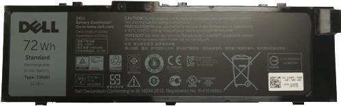 Купить DELL 451-BBSE Notebook-Ersatzteil Akku (W125853488) в магазине wardena.ru