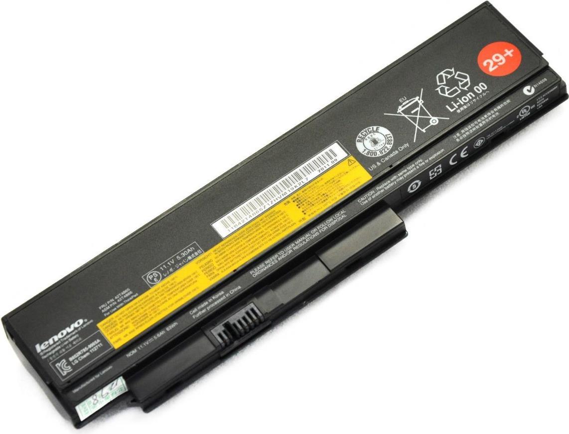 Купить Lenovo Panasonic - Laptop-Batterie - 6 Zellen - FRU (CRU) - Tier 1 - für ThinkPad X230; X230i (42T4861) в магазине wardena.ru
