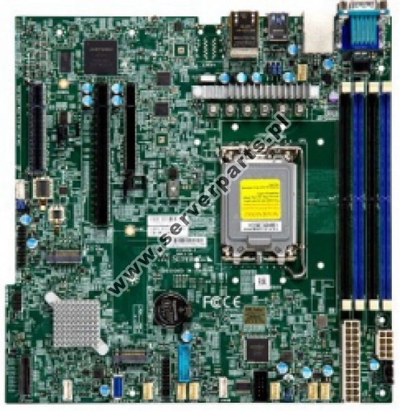 Купить Motherboard Supermicro MBD-X13SCH-F C266 LGA1700 Intel Xeon E-2400 SATA M.2 DDR5 в магазине wardena.ru