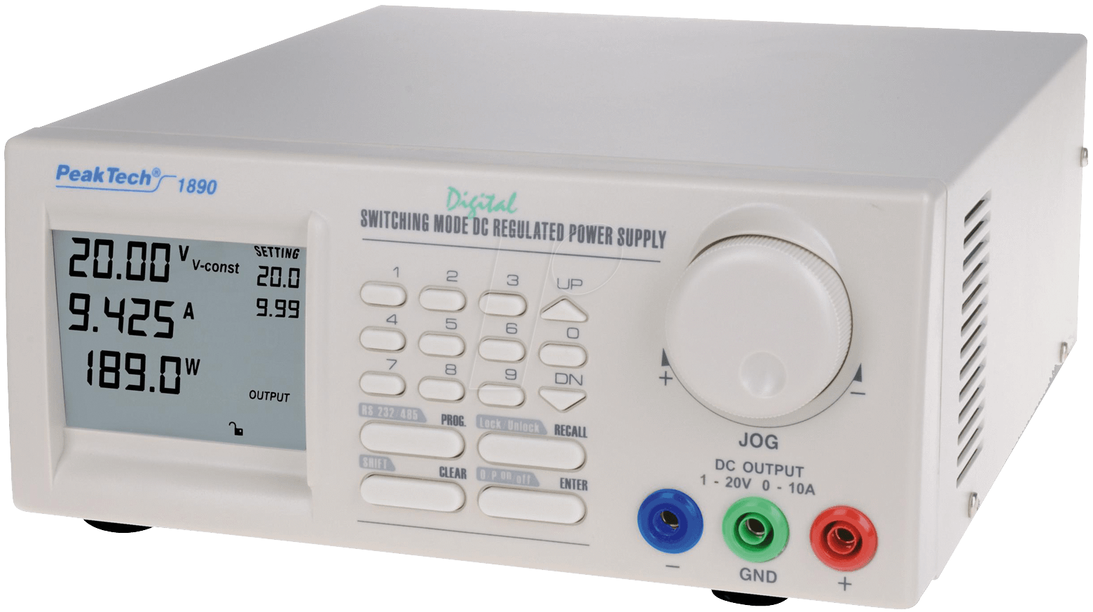 Купить PeakTech Labornetzgerät 1 Kan. ...20 VDC VDC 10 A, Programmierbar (PEAKTECH 1890) (P1890) в магазине wardena.ru