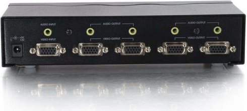 Купить C2G TruLink 4-Port UXGA Monitor Splitter/Extender with 3.5mm Audio - Monitor-/Audio-Switch - Desktop (89031) в магазине wardena.ru